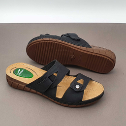 دمپایی زنانه شهپر مدل پدیده کد 104 رنگ مشکی