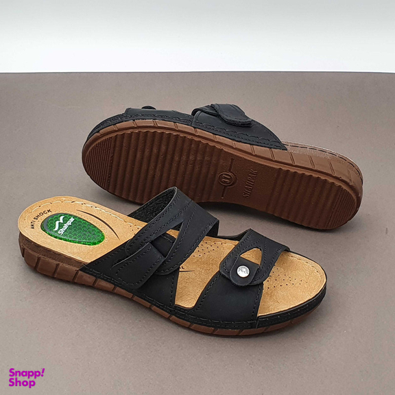 دمپایی زنانه شهپر مدل پدیده کد 104 رنگ مشکی