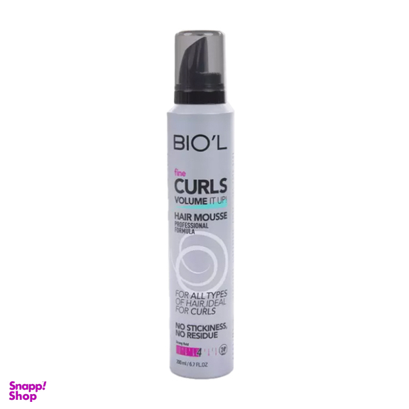 موس حالت دهنده مو بیول مدل Curls حجم 200 میلی لیتر