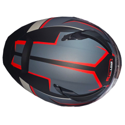 کلاه کاسکت ردلاین مدل بدون فک عینک دار کد RE_965_RD