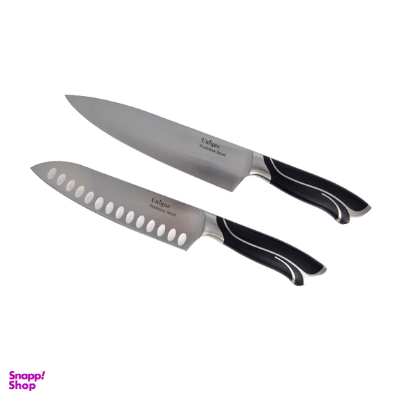 سرویس چاقو آشپزخانه 8 پارچه یونیک طرح 2 کد 5500
