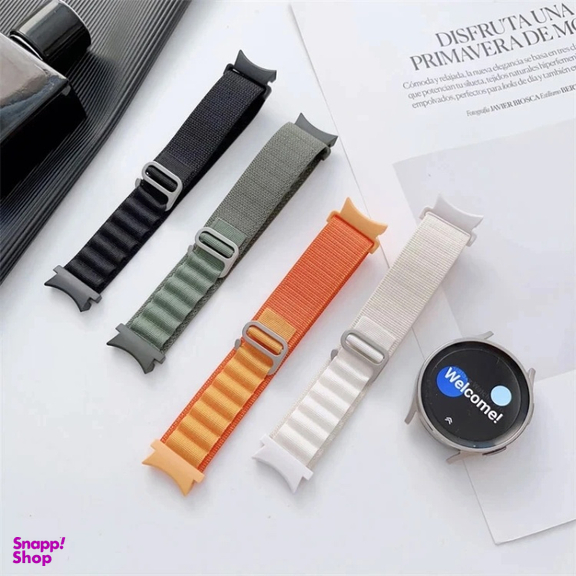 بند ساعت هوشمند گوف مدل Alpine Loop مناسب برای سامسونگ Galaxy Watch 4 40mm /44mm /Classic 42mm /Classic 46mm / Watch 5 40mm / 44mm / Pro 45mm / Watch 6 40mm / 44mm / Classic 43mm / Classic