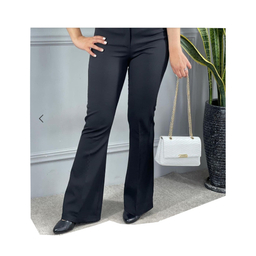 شلوار دمپا گشاد زنانه کد 4589 رنگ مشکی