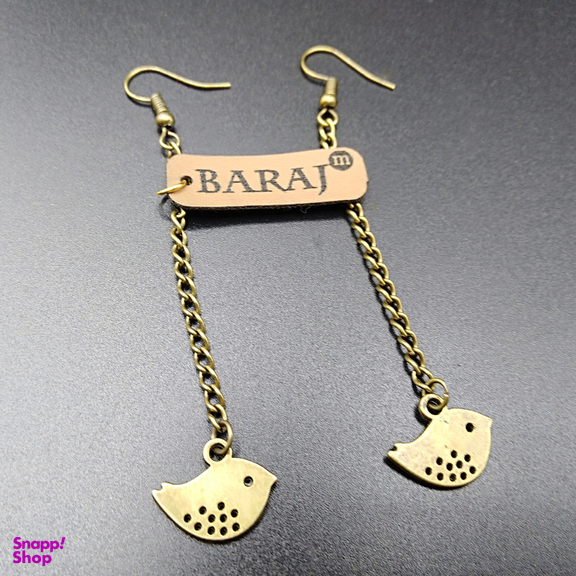 گوشواره زنانه باراج من مدل جوجه کد G-JZ