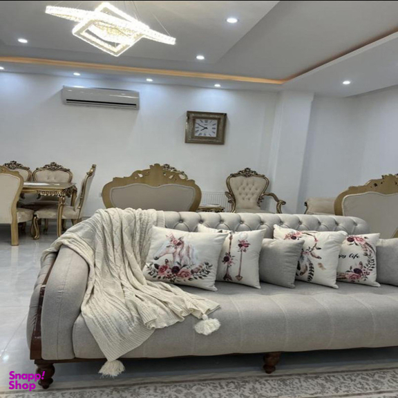 شال مبل و تخت شایسته مدل دیانا کد SM7 سایز 174×144 سانتی متر