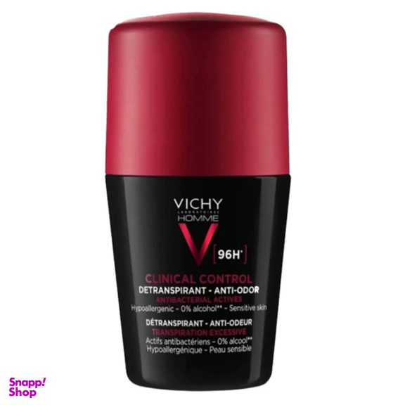 رول ضد تعریق ویشی مردانه مدل Clinical Control حجم 50 میلی لیتر