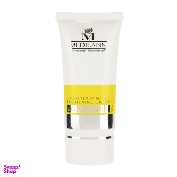 کرم مرطوب کننده و روشن کننده مدیلن مدل Vitamin C حجم 30 میلی لیتر