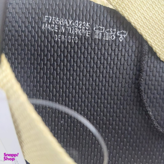 دمپایی لاانگشتی زنانه دفکتو مدل Goldern Crypro