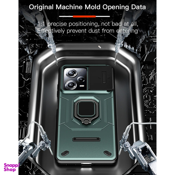 کاورگوشی موبایل سامورایی مدل Shockproof مناسب برای Redmi Note 12 Pro 5G / Poco X5 Pro 5G