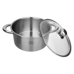 قابلمه پارس استیل مدل 220 کف سه لایه سایز 22