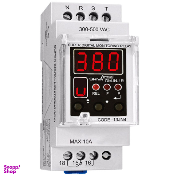 رله شیوا امواج سری N مدل سوپر کنترل فاز دیجیتال کد DMJN-600/13JN4 بسته سه عددی