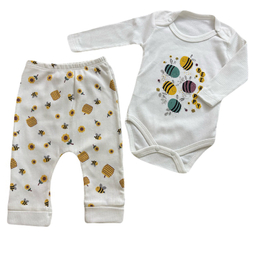 ست بادی و شلوار نوزاد کد 20