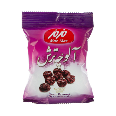 آلوچه ترش مزمز وزن 50 گرم