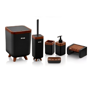 ست سرویس بهداشتی اطلس مدل ژیوار مجموعه 6 عددی