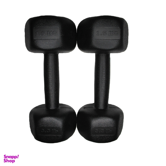 دمبل رادیس فیت مدل RPHF-1500 وزن 1.5 کیلوگرم بسته 2 عددی
