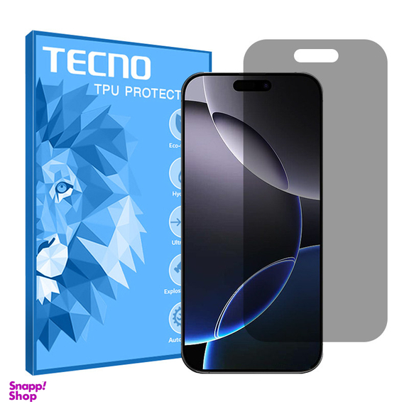 محافظ صفحه نمایش حریم شخصی تکنو مدل Resistant مناسب گوشی موبایل اپل iPhone 16 Pro Max