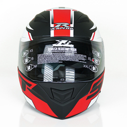 کلاه کاسکت راپیدو مدل 950 طرح SRT RED به همراه کاور