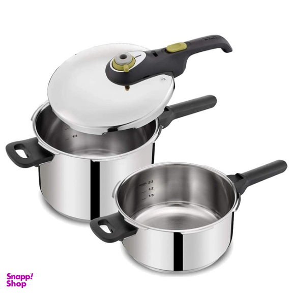 زودپز دوقلو تفال مدل Tefal Secure 5 گنجایش 4 و 6 لیتر
