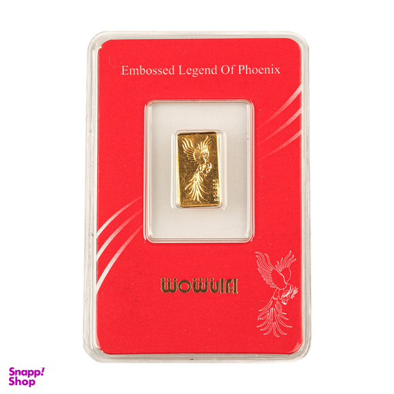 شمش طلا 24 عیار ایران شمش مدل سیمرغ کد T-0.15