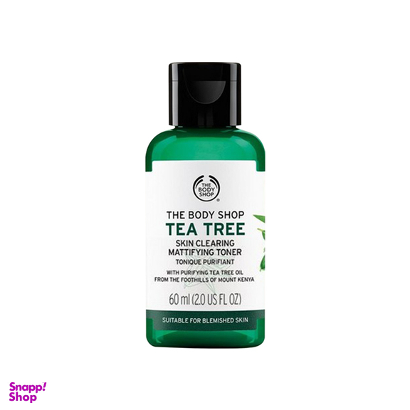 تونر بادی شاپ مدل Tea Tree حجم 60 میلی لیتر