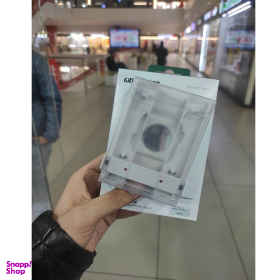 محافظ صفحه نمایش گرین لاین مدل 3D UltraFlex مناسب برای اپل واچ سری 10 سایز 42 میلی متری