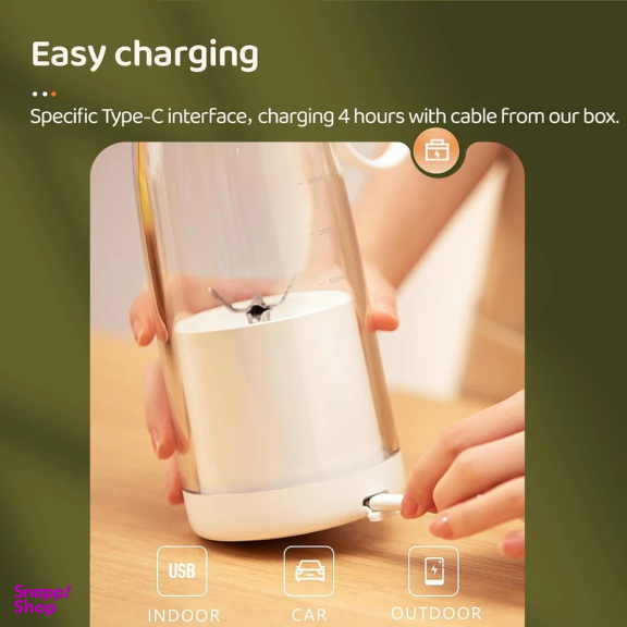 مخلوط کن قابل حمل مدل Fresh Juice گنجایش 500 میلی لیتر