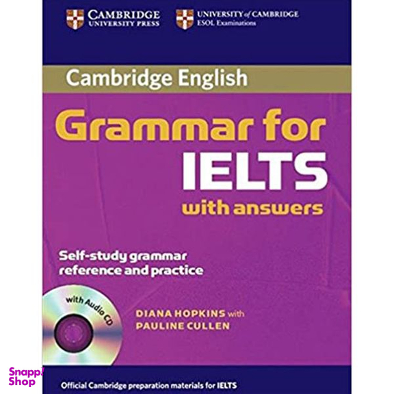 کتاب Cambridge English Grammar For Ielts With Answers اثر Dِiana Hopkins With Pauline Cullen انتشارات Cambridge