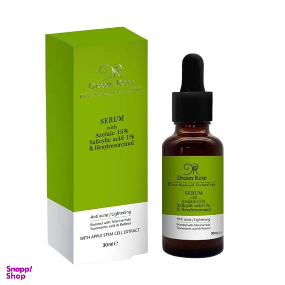 سرم ضد جوش دریم رز مدل آزلائیک اسید 15 درصد حجم 30 میلی لیتر