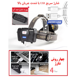 چراغ پیشانی ای اسمارتر مدل C72