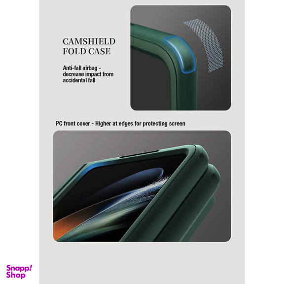 کاور نیلکین مدل CamShield Pen Holder مناسب برای گوشی موبایل سامسونگ Galaxy Z Fold 5 / W24