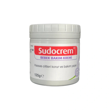 کرم سوختگی پا نوزاد سودوکرم حاوی زینک اکسید وزن 125 گرم