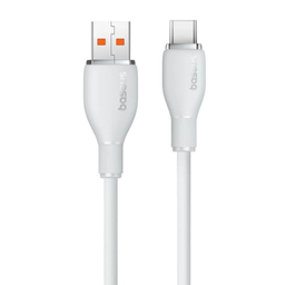 کابل دیتا 100 وات USB به Type-C بیسوس مدل Pudding Series طول 1.2 متر