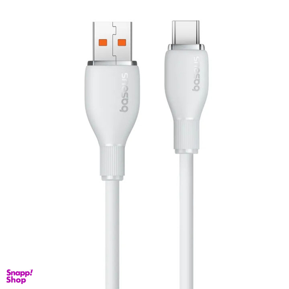 کابل دیتا 100 وات USB به Type-C بیسوس مدل Pudding Series طول 1.2 متر