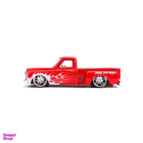 ماکت ماشین جادا مدل فلزی 1969 Chevrolet C10 Stepside with Tyre Rack