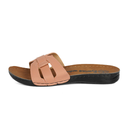 دمپایی روفرشی زنانه طرح هرمس کد 240 رنگ کالباسی