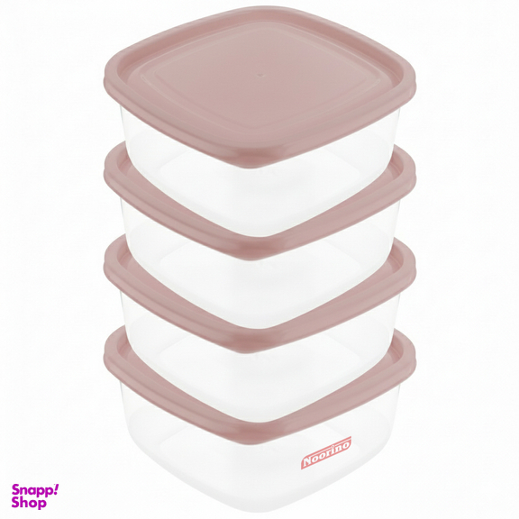 ظرف نگهدارنده نورینو مدل نارون مجموعه 4 عددی