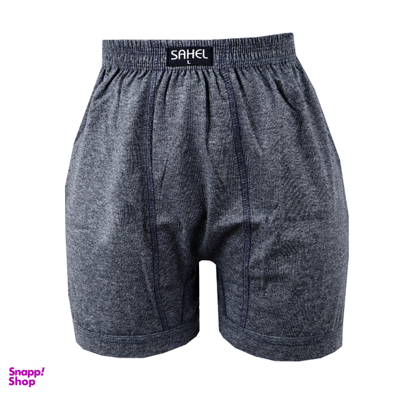 شورت مردانه ساحل مدل پادار کد 399 بسته 3 عددی