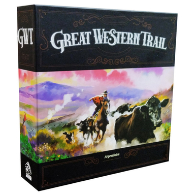 بازی فکری دهکده بردگیم مدل گریت وسترن Great Western Trail