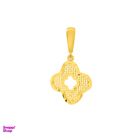 آویز گردنبند طلا 18 عیار اقلیمه کد VT1501