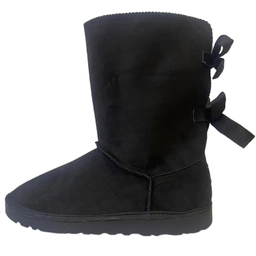 بوت زنانه طرح اگ مدل پشت بندی رنگ مشکی