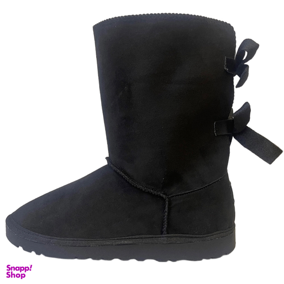 بوت زنانه طرح اگ مدل پشت بندی رنگ مشکی