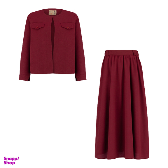 ست کت و دامن زنانه السانا مدل ساجده کد 202913