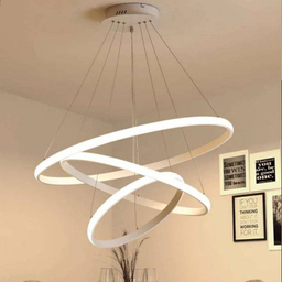 لوستر چشمه نور مدل مدرن 3 حلقه کد L6345