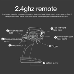 ماشین بازی کنترلی دبلیو ال تویز مدل OFF-ROAD VEHICLE TRUCK