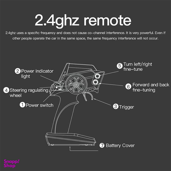 ماشین بازی کنترلی دبلیو ال تویز مدل OFF-ROAD VEHICLE TRUCK