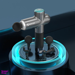 ماساژور برقی بوستر مدل LightSaber به همراه پایه شارژ و سری سرد و گرم