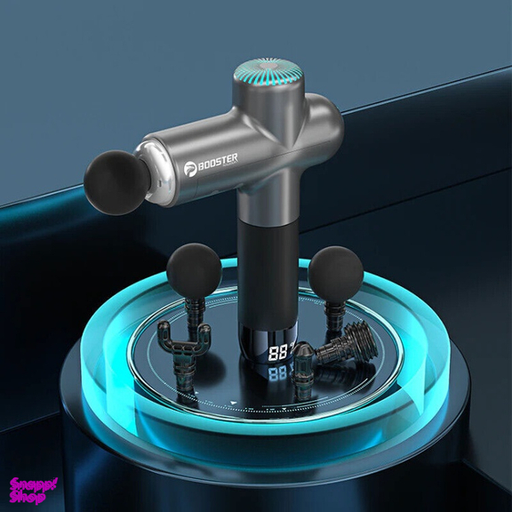 ماساژور برقی بوستر مدل LightSaber به همراه پایه شارژ و سری سرد و گرم