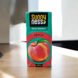 آبمیوه هلو سانی نس حجم 200 میلی لیتر