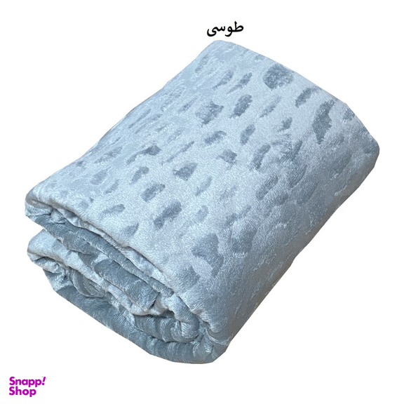 پتو مسافرتی شایسته مدل فایپکو اسکارلت مخمل سنگی سایز 155×200 سانتی متر