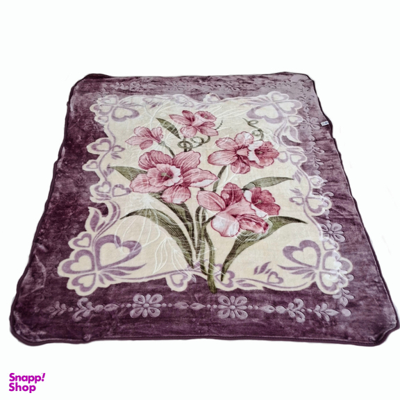 پتو یکنفره نیکو باف مدل زمرد سایز 155×215 سانتی متر